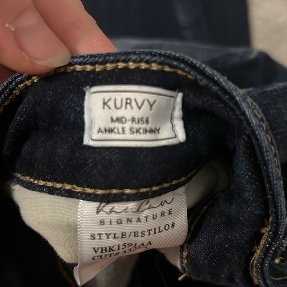 Kurvy Midrise Kancan skinny jean NWOT - Picture 7 of 7